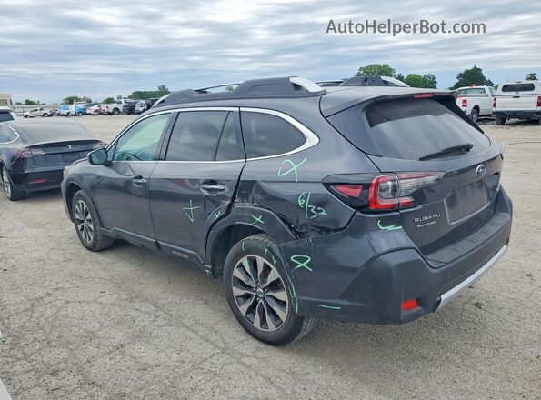 4S4BTGPD1R3171185 2024 SUBARU OUTBACK Серый Задняя левая четверть