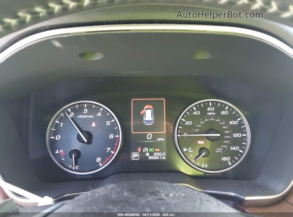 4S4BTGPD3L3198573 2020 SUBARU OUTBACK Green Հետևի նստատեղերի տեսք