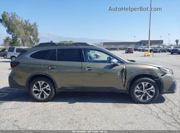 4S4BTGPD3L3198573 2020 SUBARU OUTBACK Green 