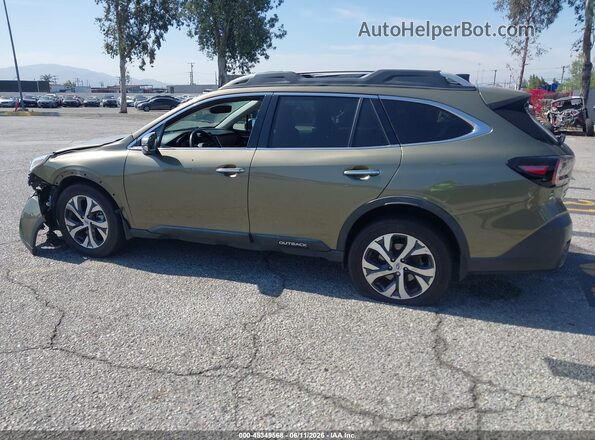 4S4BTGPD3L3198573 2020 SUBARU OUTBACK Green 