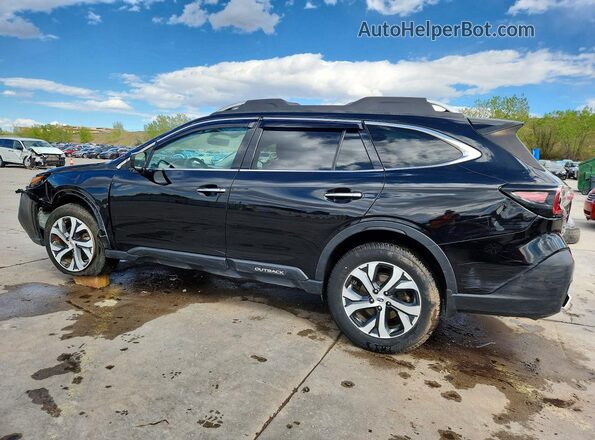 4S4BTGPD4M3130316 2021 SUBARU OUTBACK Black Rear left