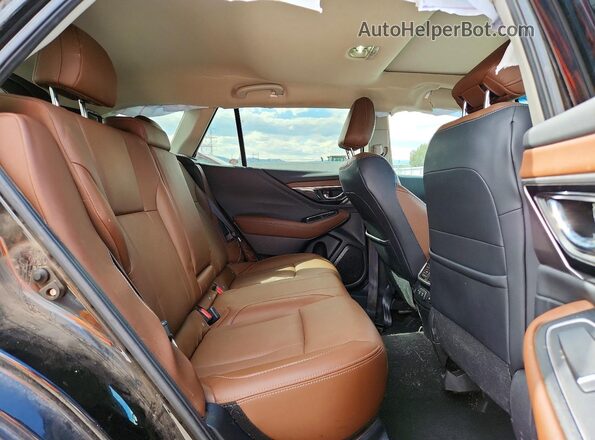 4S4BTGPD4M3130316 2021 SUBARU OUTBACK Black Rear interior view