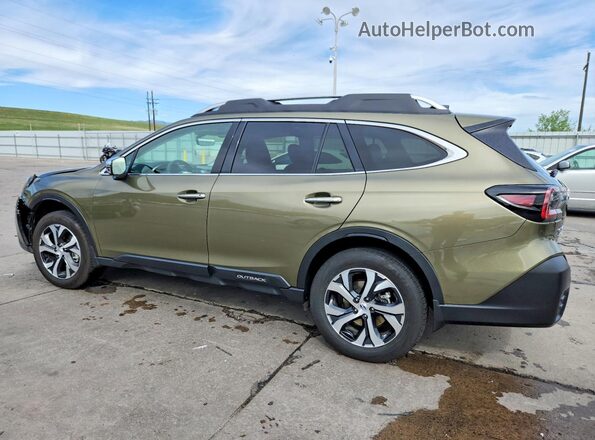 4S4BTGPD4M3192606 2021 SUBARU OUTBACK Green 