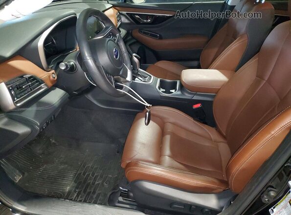 4S4BTGPD5M3167780 2021 SUBARU OUTBACK Black Вид салону спереду