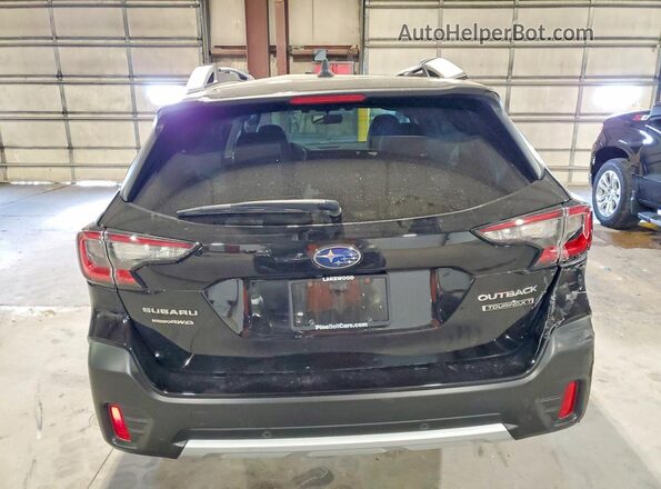 4S4BTGPD5M3167780 2021 SUBARU OUTBACK Black Вид ззаду