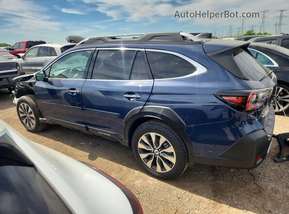 4S4BTGPD5S3280173 2025 SUBARU OUTBACK Синий Задняя левая четверть