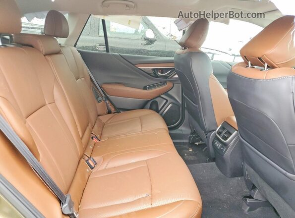 4S4BTGPD6N3152870 2022 SUBARU OUTBACK Tan Widok wnętrza z tyłu