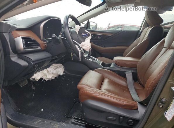 4S4BTGPD6N3152870 2022 SUBARU OUTBACK Tan Widok wnętrza z przodu
