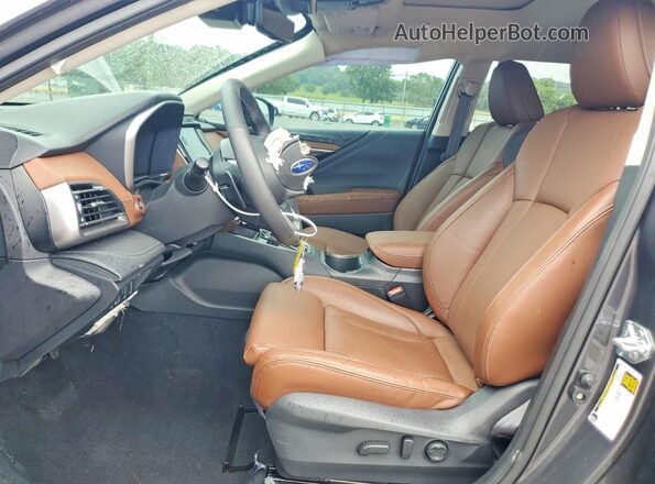 4S4BTGPD6S3186030 2025 SUBARU OUTBACK Gray Widok wnętrza z przodu