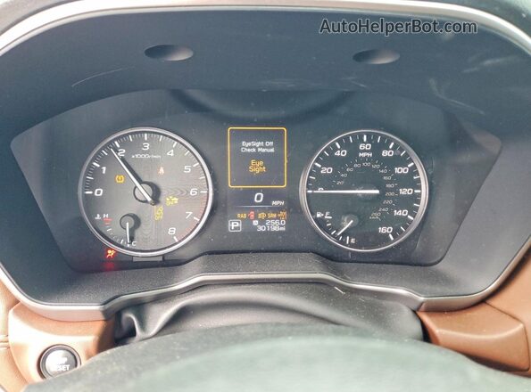 4S4BTGPD6S3186030 2025 SUBARU OUTBACK Gray Widok zestawu wskaźników