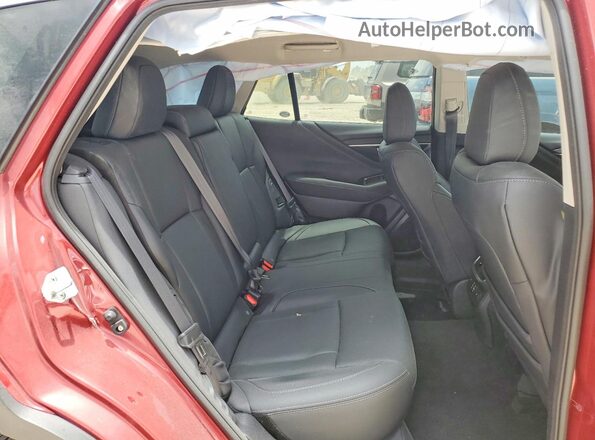 4S4BTGPD7R3234760 2024 SUBARU OUTBACK Red Rear interior view