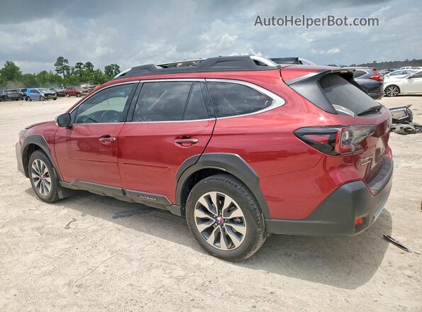 4S4BTGPD7R3234760 2024 SUBARU OUTBACK Red Rear left