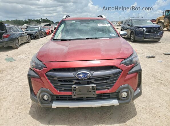 4S4BTGPD7R3234760 2024 SUBARU OUTBACK Red Front view