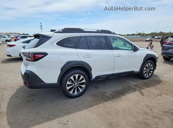 4S4BTGPD7S3136737 2025 SUBARU OUTBACK White Tył prawy