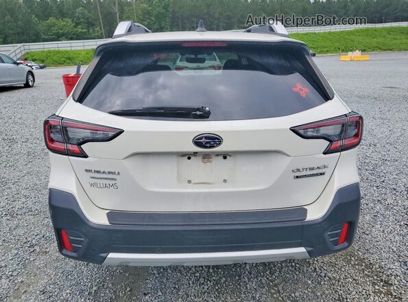 4S4BTGPD8M3184508 2021 SUBARU OUTBACK White Widok z tyłu
