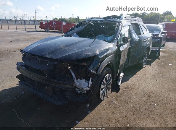 4S4BTGPD8P3177532 2023 SUBARU OUTBACK Black Առջևի ձախ երեք քառորդ տեսարան
