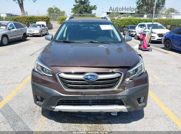 4S4BTGPD9M3145703 2021 SUBARU OUTBACK Brown Вид щитка приладів