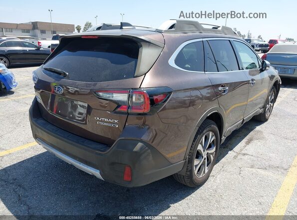 4S4BTGPD9M3145703 2021 SUBARU OUTBACK Brown Задня права чверть