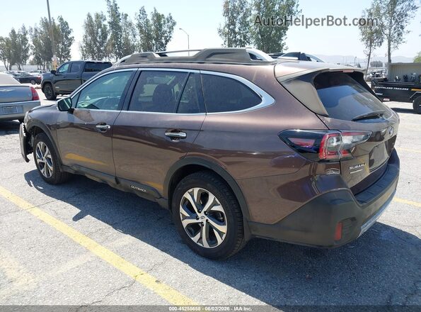 4S4BTGPD9M3145703 2021 SUBARU OUTBACK Brown Задня ліва чверть
