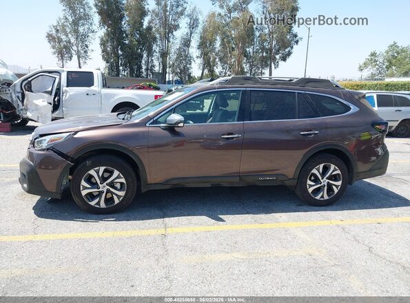 4S4BTGPD9M3145703 2021 SUBARU OUTBACK Brown Панорамний вид салону 360°