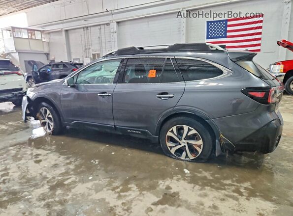 4S4BTGPD9M3149203 2021 SUBARU OUTBACK Gray Rear left