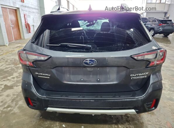 4S4BTGPD9M3149203 2021 SUBARU OUTBACK Gray Rear view