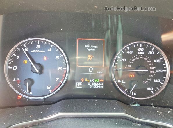 4S4BTGPD9M3149203 2021 SUBARU OUTBACK Gray Instrument cluster view