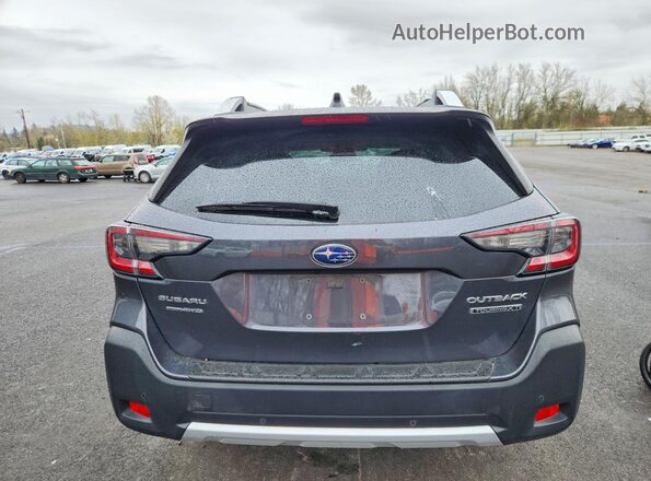 4S4BTGPD9R3174450 2024 SUBARU OUTBACK Gray Հետևի տեսք