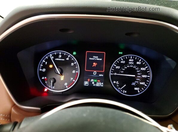 4S4BTGPDXN3267665 2022 SUBARU OUTBACK Серый Вид щитка приборов