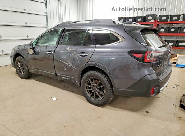 4S4BTGPDXN3267665 2022 SUBARU OUTBACK Серый Задняя левая четверть
