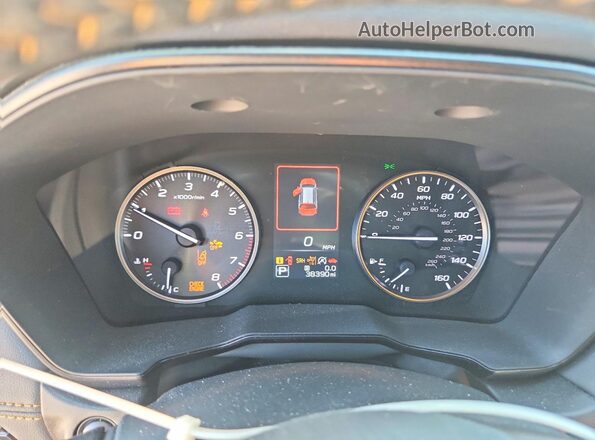 4S4BTGSD0P3105568 2023 SUBARU OUTBACK Синий Вид щитка приборов