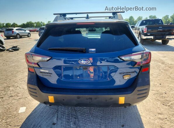 4S4BTGSD0P3105568 2023 SUBARU OUTBACK Синий Вид сзади