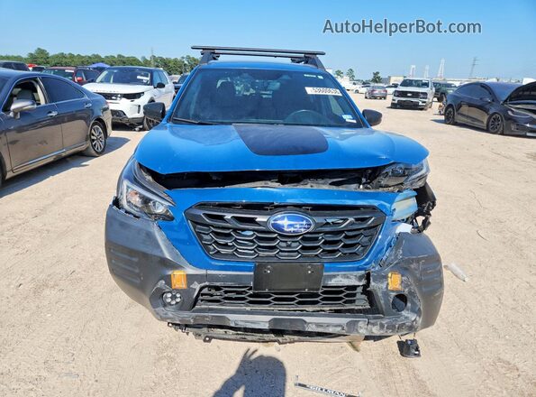 4S4BTGSD0P3105568 2023 SUBARU OUTBACK Синий Вид спереди