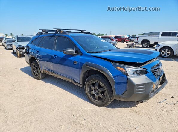 4S4BTGSD0P3105568 2023 SUBARU OUTBACK Синий Передняя правая четверть