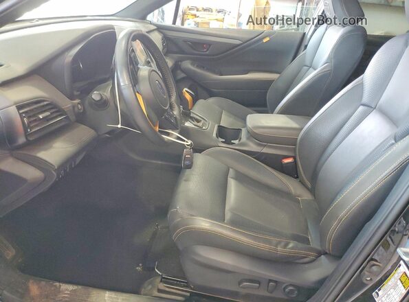 4S4BTGSD1R3142664 2024 SUBARU OUTBACK Black Widok wnętrza z przodu