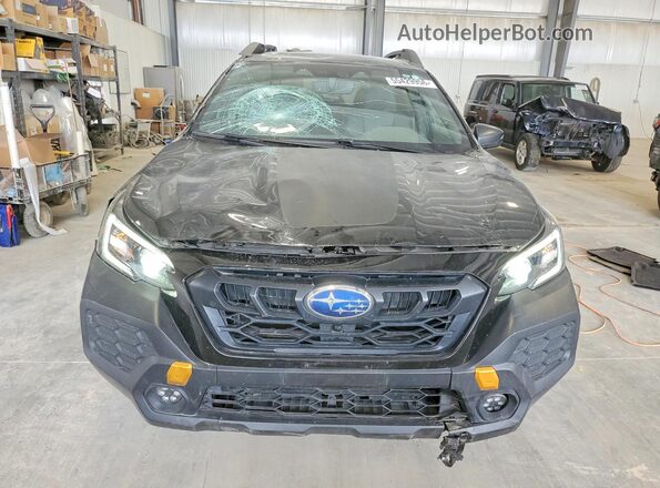 4S4BTGSD1R3142664 2024 SUBARU OUTBACK Black Widok z przodu