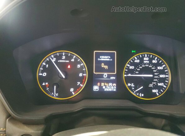 4S4BTGSD1R3142664 2024 SUBARU OUTBACK Black Widok zestawu wskaźników