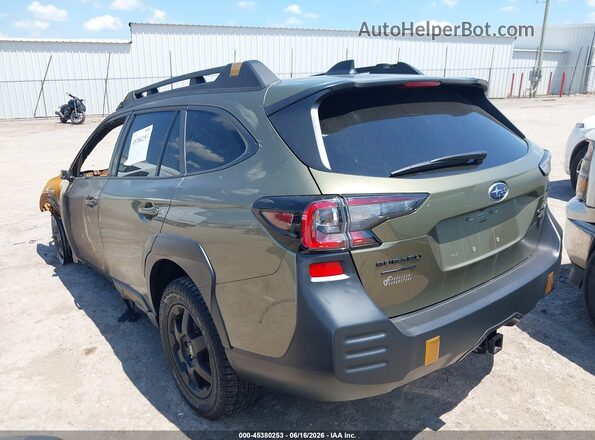 4S4BTGSD8S3250379 2025 SUBARU OUTBACK Зеленый Задняя левая четверть