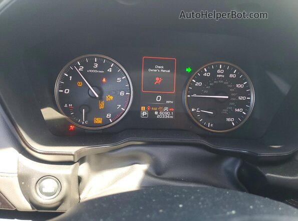 4S4BTGUD1R3145089 2024 SUBARU OUTBACK Silver ხელსაწყოთა პანელის ხედი