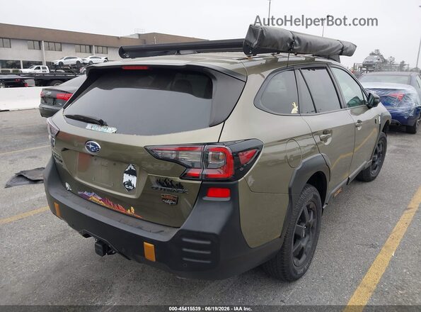4S4BTGUD2R3282980 2024 SUBARU OUTBACK Green Trasero derecho