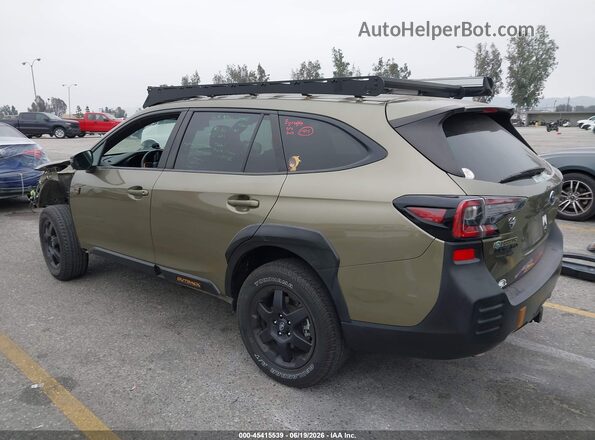 4S4BTGUD2R3282980 2024 SUBARU OUTBACK Green Trasero izquierdo