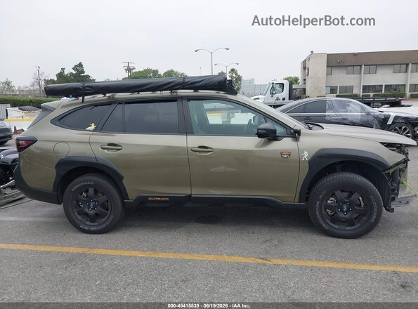 4S4BTGUD2R3282980 2024 SUBARU OUTBACK Green Սալոնի 360 աստիճան տեսք