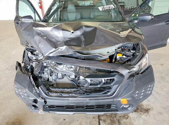 4S4BTGUD2S3328863 2025 SUBARU OUTBACK Charcoal Engine compartment view
