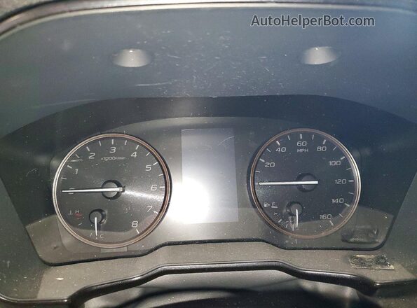 4S4BTGUD2S3328863 2025 SUBARU OUTBACK Charcoal Instrument cluster view