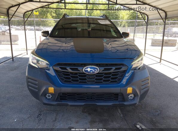 4S4BTGUD3N3132841 2022 SUBARU OUTBACK Blue Vista interior trasera