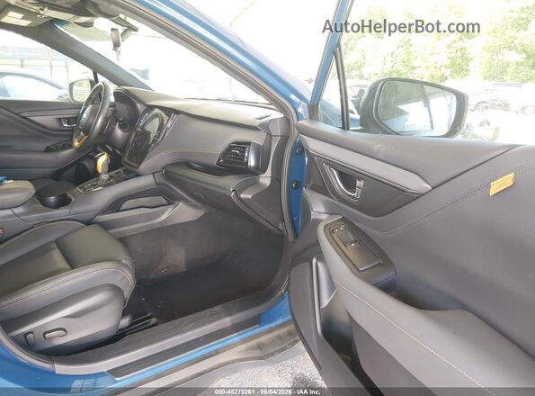 4S4BTGUD3N3132841 2022 SUBARU OUTBACK Blue Vista interior delantera