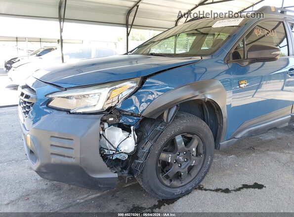 4S4BTGUD3N3132841 2022 SUBARU OUTBACK Blue Vista frontal