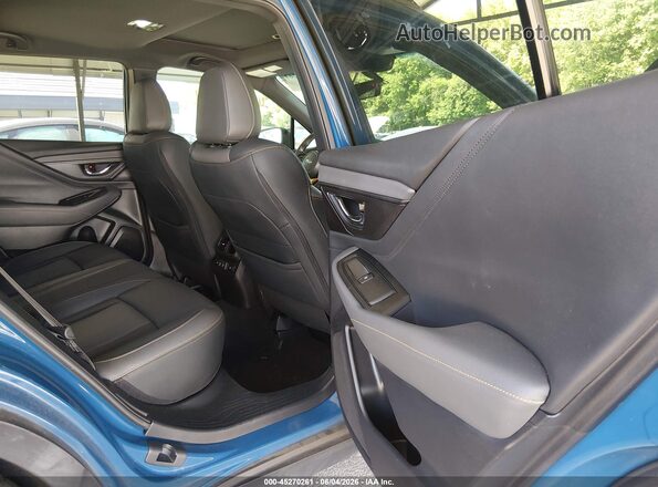 4S4BTGUD3N3132841 2022 SUBARU OUTBACK Blue Vista de la etiqueta del VIN