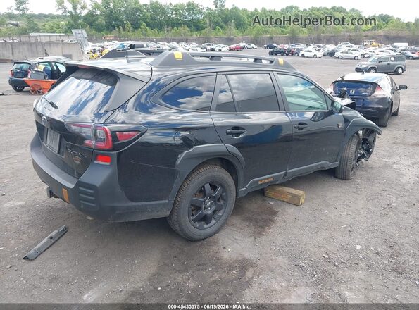 4S4BTGUD3P3138187 2023 SUBARU OUTBACK Черный Задняя правая четверть