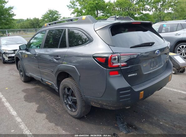 4S4BTGUD4N3119306 2022 SUBARU OUTBACK Gray Trasero izquierdo